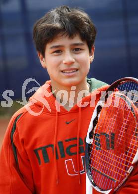 Tennis Nachwuchs. Jason Peter Platzer. Klagenfurt, am 26.4.2008.
Foto: Kuess 
---
pressefotos, pressefotografie, kuess, qs, qspictures, sport, bild, bilder, bilddatenbank