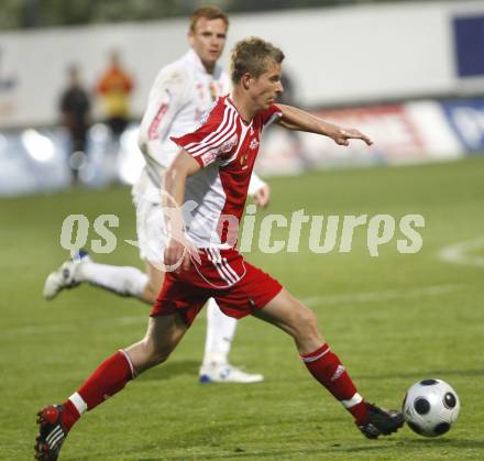 Fussball Red Zac Bundesliga. FC Kaernten gegen Trenkwalder SKS. Thomas Hinum (FCK). Klagenfurt, am 29.4.2008.
Copyright Kuess

---
pressefotos, pressefotografie, kuess, qs, qspictures, sport, bild, bilder, bilddatenbank