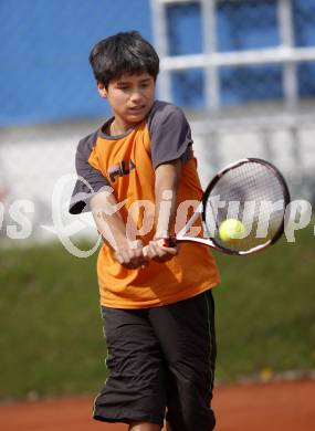 Tennis Nachwuchs. Jason Peter Platzer. Klagenfurt, am 26.4.2008.
Foto: Kuess 
---
pressefotos, pressefotografie, kuess, qs, qspictures, sport, bild, bilder, bilddatenbank