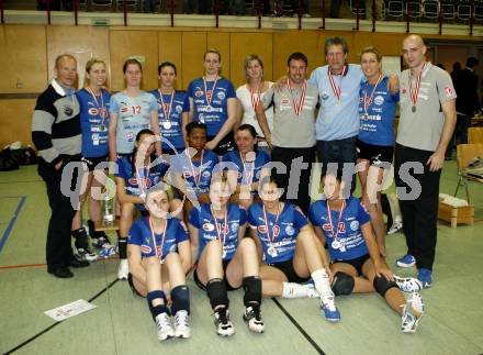 Volleyball. Bundesliiga. ATSC Sparkasse Wildcats gegen Post SV Wien. Mannschaftsfoto (Wildcats)
Wien, 30.4.2008.
Copyright Kuess

---
pressefotos, pressefotografie, kuess, qs, qspictures, sport, bild, bilder, bilddatenbank