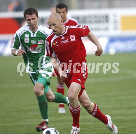 Fussball Red Zac Bundesliga. FC Kaernten gegen DSV Leoben. Ludek Zelenka (FCK). Klagenfurt, am 2.5.2008.
Copyright Kuess

---
pressefotos, pressefotografie, kuess, qs, qspictures, sport, bild, bilder, bilddatenbank