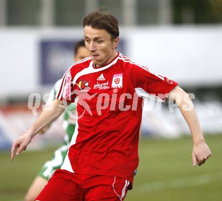 Fussball Red Zac Bundesliga. FC Kaernten gegen DSV Leoben. Michal Kordula (FCK). Klagenfurt, am 2.5.2008.
Copyright Kuess

---
pressefotos, pressefotografie, kuess, qs, qspictures, sport, bild, bilder, bilddatenbank