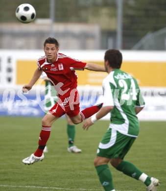 Fussball Red Zac Bundesliga. FC Kaernten gegen DSV Leoben. Rene Seebacher (FCK). Klagenfurt, am 2.5.2008.
Copyright Kuess

---
pressefotos, pressefotografie, kuess, qs, qspictures, sport, bild, bilder, bilddatenbank