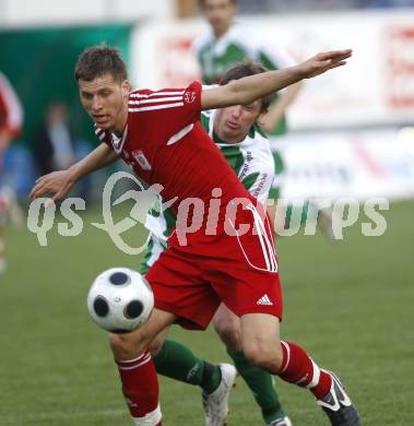 Fussball Red Zac Bundesliga. FC Kaernten gegen DSV Leoben. Guido Burgstaller (FCK). Klagenfurt, am 2.5.2008.
Copyright Kuess

---
pressefotos, pressefotografie, kuess, qs, qspictures, sport, bild, bilder, bilddatenbank