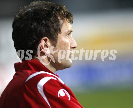 Fussball Red Zac Bundesliga. FC Kaernten gegen DSV Leoben. Trainer Walter Kogler (Leoben). Klagenfurt, am 2.5.2008.
Copyright Kuess

---
pressefotos, pressefotografie, kuess, qs, qspictures, sport, bild, bilder, bilddatenbank