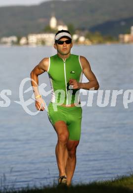 Triathlon. Schwimmen, Radfahren, Laufen. Gernot Seidl. Klagenfurt, am 12.5.2008.
Copyright Kuess

---
pressefotos, pressefotografie, kuess, qs, qspictures, sport, bild, bilder, bilddatenbank