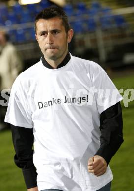 Fussball Red Zac Bundesliga. FC Kaernten gegen SC/ESV Parndorf. Trainer Nenad Bjelica (FCK). Klagenfurt, am 16.5.2008.
Copyright Kuess

---
pressefotos, pressefotografie, kuess, qs, qspictures, sport, bild, bilder, bilddatenbank