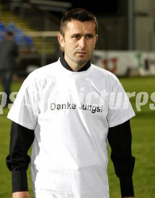 Fussball Red Zac Bundesliga. FC Kaernten gegen SC/ESV Parndorf. Trainer Nenad Bjelica (FCK). Klagenfurt, am 16.5.2008.
Copyright Kuess

---
pressefotos, pressefotografie, kuess, qs, qspictures, sport, bild, bilder, bilddatenbank