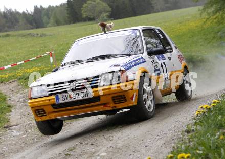 Motorsport. Jacques Lemans Althofen-Kaernten-Rallye. Kurt Jabornig, Sonja Miriam Schlintl (AUT), Althofen, am 17.5.2008.
Copyright Kuess

---
pressefotos, pressefotografie, kuess, qs, qspictures, sport, bild, bilder, bilddatenbank