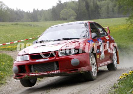 Motorsport. Jacques Lemans Althofen-Kaernten-Rallye. Peter Schuhmacher, Guenther Baumgartner (AUT), Althofen, am 17.5.2008.
Copyright Kuess

---
pressefotos, pressefotografie, kuess, qs, qspictures, sport, bild, bilder, bilddatenbank