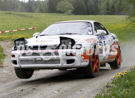 Motorsport. Jacques Lemans Althofen-Kaernten-Rallye. Reinhold Kopf, Bernhard Brandmueller (AUT), Althofen, am 17.5.2008.
Copyright Kuess

---
pressefotos, pressefotografie, kuess, qs, qspictures, sport, bild, bilder, bilddatenbank