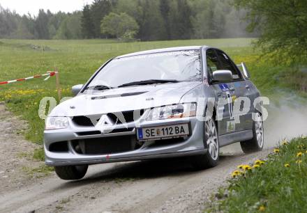 Motorsport. Jacques Lemans Althofen-Kaernten-Rallye. Alois Forstenlechner, Anita Fohs (AUT), Althofen, am 17.5.2008.
Copyright Kuess

---
pressefotos, pressefotografie, kuess, qs, qspictures, sport, bild, bilder, bilddatenbank