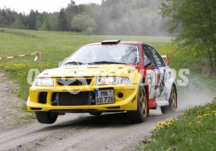 Motorsport. Jacques Lemans Althofen-Kaernten-Rallye. Alfred Kramer, Siegmund Sappl (AUT). Althofen, am 17.5.2008.
Copyright Kuess

---
pressefotos, pressefotografie, kuess, qs, qspictures, sport, bild, bilder, bilddatenbank