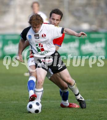 Fussball. Europameisterschaft. Testspiel Euro 2008 -Team Tschechien gegen Kaernten 2008-Team WAC/St. Andrae. Mathias Merchtold (WAC/St. Andrae), Tomas Sivok (Tschechien). Bad Kleinkirchheim, am 24.5.2008.
Copyright Kuess

---
pressefotos, pressefotografie, kuess, qs, qspictures, sport, bild, bilder, bilddatenbank