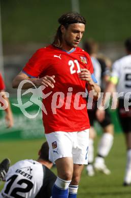 Fussball. Europameisterschaft. Testspiel Euro 2008 -Team Tschechien gegen Kaernten 2008-Team WAC/St. Andrae. Tomas Ujfalusi (Tschechien). Bad Kleinkirchheim, am 24.5.2008.
Copyright Kuess

---
pressefotos, pressefotografie, kuess, qs, qspictures, sport, bild, bilder, bilddatenbank