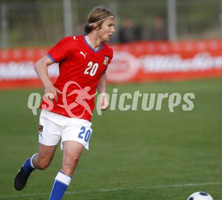 Fussball. Europameisterschaft. Testspiel Euro 2008 -Team Tschechien gegen Kaernten 2008-Team WAC/St. Andrae. Jaroslav Plasil (Tschechien). Bad Kleinkirchheim, am 24.5.2008.
Copyright Kuess

---
pressefotos, pressefotografie, kuess, qs, qspictures, sport, bild, bilder, bilddatenbank