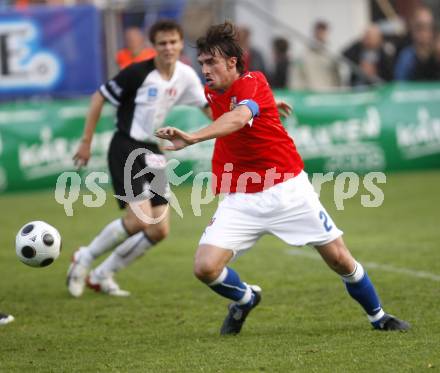 Fussball. Europameisterschaft. Testspiel Euro 2008 -Team Tschechien gegen Kaernten 2008-Team WAC/St. Andrae. Zdenek Grygera (Tschechien). Bad Kleinkirchheim, am 24.5.2008.
Copyright Kuess

---
pressefotos, pressefotografie, kuess, qs, qspictures, sport, bild, bilder, bilddatenbank