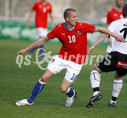 Fussball. Europameisterschaft. Testspiel Euro 2008 -Team Tschechien gegen Kaernten 2008-Team WAC/St. Andrae. Vaclav Sverkos (Tschechien). Bad Kleinkirchheim, am 24.5.2008.
Copyright Kuess

---
pressefotos, pressefotografie, kuess, qs, qspictures, sport, bild, bilder, bilddatenbank