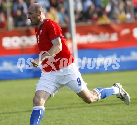 Fussball. Europameisterschaft. Testspiel Euro 2008 -Team Tschechien gegen Kaernten 2008-Team WAC/St. Andrae. Jan Koller (Tschechien). Bad Kleinkirchheim, am 24.5.2008.
Copyright Kuess

---
pressefotos, pressefotografie, kuess, qs, qspictures, sport, bild, bilder, bilddatenbank