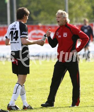 Fussball. Europameisterschaft. Testspiel Euro 2008 -Team Tschechien gegen Kaernten 2008-Team WAC/St. Andrae. Zeljko Simic, Trainer Peter Hrstic (WAC/St. Andrae). Bad Kleinkirchheim, am 24.5.2008.
Copyright Kuess

---
pressefotos, pressefotografie, kuess, qs, qspictures, sport, bild, bilder, bilddatenbank