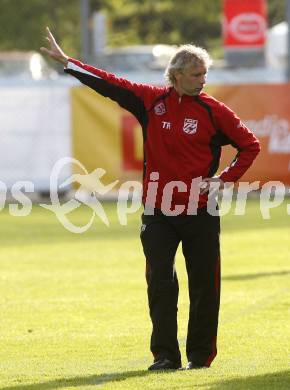 Fussball. Europameisterschaft. Testspiel Euro 2008 -Team Tschechien gegen Kaernten 2008-Team WAC/St. Andrae. Trainer Peter Hrstic (WAC/St. Andrae), (Tschechien). Bad Kleinkirchheim, am 24.5.2008.
Copyright Kuess

---
pressefotos, pressefotografie, kuess, qs, qspictures, sport, bild, bilder, bilddatenbank