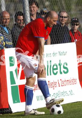 Fussball. Europameisterschaft. Testspiel Euro 2008 -Team Tschechien gegen Kaernten 2008-Team WAC/St. Andrae. Jan Koller (Tschechien). Bad Kleinkirchheim, am 24.5.2008.
Copyright Kuess

---
pressefotos, pressefotografie, kuess, qs, qspictures, sport, bild, bilder, bilddatenbank