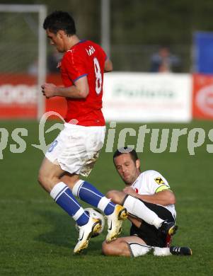 Fussball. Europameisterschaft. Testspiel Euro 2008 -Team Tschechien gegen Kaernten 2008-Team WAC/St. Andrae. Hannes Jochum (WAC/St. Andrae), Martin Fenin (Tschechien). Bad Kleinkirchheim, am 24.5.2008.
Copyright Kuess

---
pressefotos, pressefotografie, kuess, qs, qspictures, sport, bild, bilder, bilddatenbank