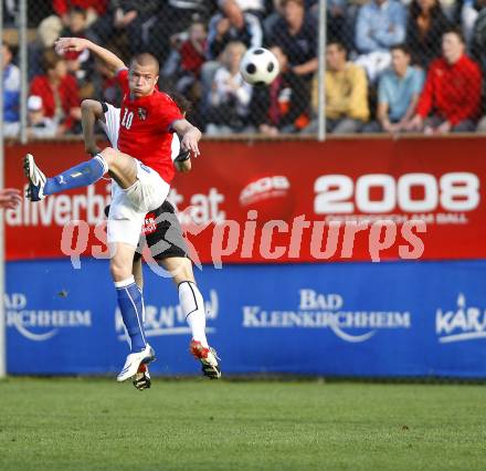 Fussball. Europameisterschaft. Testspiel Euro 2008 -Team Tschechien gegen Kaernten 2008-Team WAC/St. Andrae. Vaclav Sverkos (Tschechien). Bad Kleinkirchheim, am 24.5.2008.
Copyright Kuess

---
pressefotos, pressefotografie, kuess, qs, qspictures, sport, bild, bilder, bilddatenbank