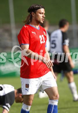 Fussball. Europameisterschaft. Testspiel Euro 2008 -Team Tschechien gegen Kaernten 2008-Team WAC/St. Andrae. Tomas Ujfalusi (Tschechien). Bad Kleinkirchheim, am 24.5.2008.
Copyright Kuess

---
pressefotos, pressefotografie, kuess, qs, qspictures, sport, bild, bilder, bilddatenbank