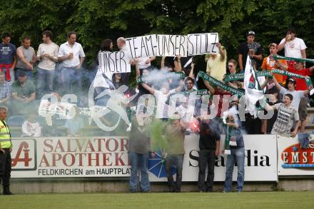 Fussball. OEFB Cupfinale. SV Feldkirchen gegen SV Horn. Fans (Feldkirchen). Feldkirchen, am 26.5.2008.
Copyright Kuess

---
pressefotos, pressefotografie, kuess, qs, qspictures, sport, bild, bilder, bilddatenbank