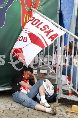 Fussball Europameisterschaft. EURO 2008. Polnischer Fan. Klagenfurt, am 8.6.2008.
Foto: Kuess
---
pressefotos, pressefotografie, kuess, qs, qspictures, sport, bild, bilder, bilddatenbank