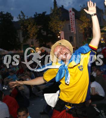 Fussball Europameisterschaft. EURO 2008. Schwedischer Fan. Klagenfurt, am 10.6.2008.
Foto: Kuess
---
pressefotos, pressefotografie, kuess, qs, qspictures, sport, bild, bilder, bilddatenbank