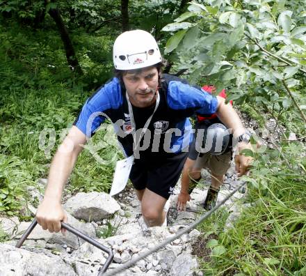 Fussball. SK Austria Kaernten. Teambuilding. Bergsteigen auf den Cellon. Hannes Reinmayr. Koetschach/Mauthen, 28.6.2008.
Copyright: Kuess


---
pressefotos, pressefotografie, kuess, qs, qspictures, sport, bild, bilder, bilddatenbank