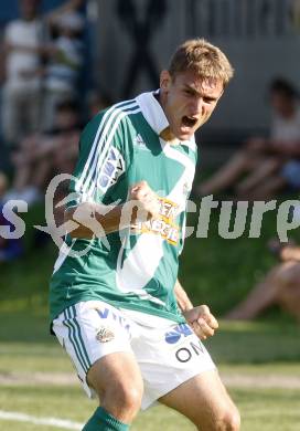 Fussball. Testspiel. WAC/St. Andrae gegen SK Rapid Wien. Torjubel Nikica Jelavic (Rapid). St. Andrae, 29.6.2008.
Copyright: Kuess


---
pressefotos, pressefotografie, kuess, qs, qspictures, sport, bild, bilder, bilddatenbank