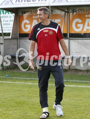 Fussball. Testspiel. WAC/St. Andrae gegen SK Rapid Wien. Trainer Peter Pacult (Rapid). St. Andrae, 29.6.2008.
Copyright: Kuess


---
pressefotos, pressefotografie, kuess, qs, qspictures, sport, bild, bilder, bilddatenbank