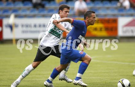 Fussball Testspiel. SK Austria Kaernten gegen Steaua Bukarest. Zlatko Junuzovic (Kaernten), (Bukarest). Feldkirchen, am 2.7.2008.
Copyright: Kuess


---
pressefotos, pressefotografie, kuess, qs, qspictures, sport, bild, bilder, bilddatenbank