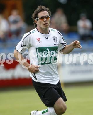 Fussball Testspiel. SK Austria Kaernten gegen Steaua Bukarest. Wolfgang Mair (Kaernten). Feldkirchen, am 2.7.2008.
Copyright: Kuess


---
pressefotos, pressefotografie, kuess, qs, qspictures, sport, bild, bilder, bilddatenbank