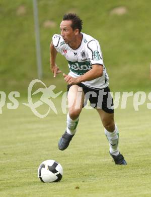 Fussball Testspiel. SK Austria Kaernten gegen Steaua Bukarest. Matthias Dollinger (Kaernten). Feldkirchen, am 2.7.2008.
Copyright: Kuess


---
pressefotos, pressefotografie, kuess, qs, qspictures, sport, bild, bilder, bilddatenbank