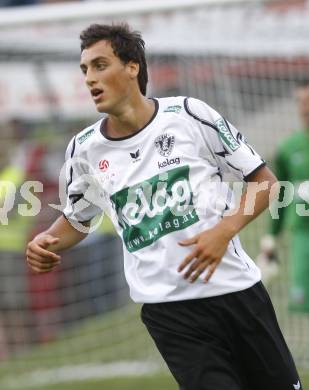 Fussball Testspiel. SK Austria Kaernten gegen Steaua Bukarest. Atdhe Nuhiu (Kaernten). Feldkirchen, am 2.7.2008.
Copyright: Kuess


---
pressefotos, pressefotografie, kuess, qs, qspictures, sport, bild, bilder, bilddatenbank