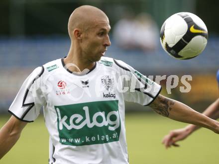 Fussball Testspiel. SK Austria Kaernten gegen Steaua Bukarest. Patrick Wolf (Kaernten). Feldkirchen, am 2.7.2008.
Copyright: Kuess


---
pressefotos, pressefotografie, kuess, qs, qspictures, sport, bild, bilder, bilddatenbank