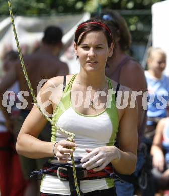 Wettklettern. Petzentrophy. Stefanie Kofler. St. Michael/Bleiburg, am 6.7.2008.
Foto: Kuess
---
pressefotos, pressefotografie, kuess, qs, qspictures, sport, bild, bilder, bilddatenbank