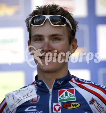 Oesterreich Radrundfahrt. 4. Etappe Lienz Wolfsberg. Siegerehrung. Christoph Sokoll (Oesterreich). Wolfsberg, am 10.7.2008.
Foto: Kuess




---
pressefotos, pressefotografie, kuess, qs, qspictures, sport, bild, bilder, bilddatenbank