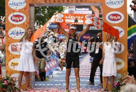 Ironman Austria. Schwimmen, Radfahren, Laufen. Sieger Marino Vanhoenacker (BEL). Klagenfurt, am 13.7.2008.
Copyright Kuess

---
pressefotos, pressefotografie, kuess, qs, qspictures, sport, bild, bilder, bilddatenbank