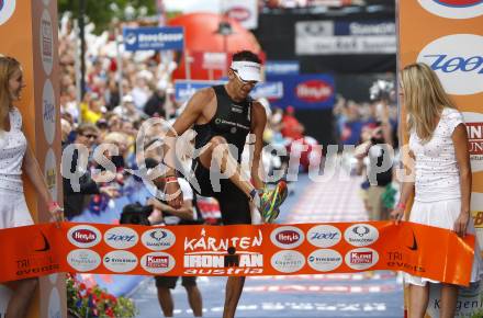 Ironman Austria. Schwimmen, Radfahren, Laufen. SiegerMarino Vanhoenacker (BEL). Klagenfurt, am 13.7.2008.
Copyright Kuess

---
pressefotos, pressefotografie, kuess, qs, qspictures, sport, bild, bilder, bilddatenbank