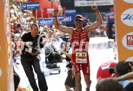 Ironman Austria. Schwimmen, Radfahren, Laufen. Christian Clerici (AUT). Klagenfurt, am 13.7.2008.
Copyright Kuess

---
pressefotos, pressefotografie, kuess, qs, qspictures, sport, bild, bilder, bilddatenbank