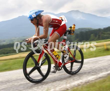 Ironman Austria. Schwimmen, Radfahren, Laufen.Werner Leitner (AUT). Klagenfurt, am 13.7.2008.
Copyright Kuess

---
pressefotos, pressefotografie, kuess, qs, qspictures, sport, bild, bilder, bilddatenbank