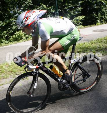 Ironman Austria. Schwimmen, Radfahren, Laufen. Norbert Domnik (AUT). Klagenfurt, am 13.7.2008.
Copyright Kuess

---
pressefotos, pressefotografie, kuess, qs, qspictures, sport, bild, bilder, bilddatenbank