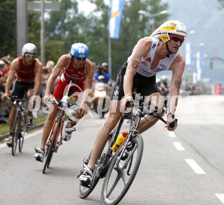 Ironman Austria. Schwimmen, Radfahren, Laufen. Hannes Hempel (AUT). Klagenfurt, am 13.7.2008.
Copyright Kuess

---
pressefotos, pressefotografie, kuess, qs, qspictures, sport, bild, bilder, bilddatenbank