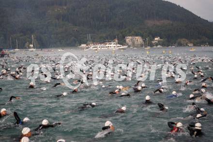 Ironman Austria. Schwimmen, Radfahren, Laufen. Start. Klagenfurt, am 13.7.2008.
Copyright Kuess

---
pressefotos, pressefotografie, kuess, qs, qspictures, sport, bild, bilder, bilddatenbank