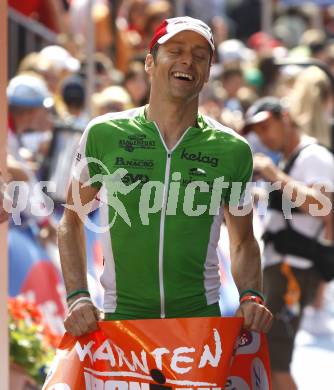 Ironman Austria. Schwimmen, Radfahren, Laufen. Norbert Domnik (AUT). Klagenfurt, am 13.7.2008.
Copyright Kuess

---
pressefotos, pressefotografie, kuess, qs, qspictures, sport, bild, bilder, bilddatenbank